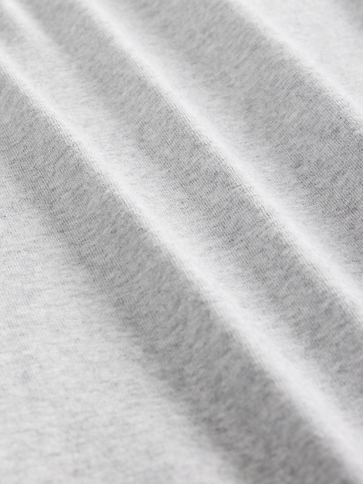 supima baumwoll-t-shirt mit lockerer passform