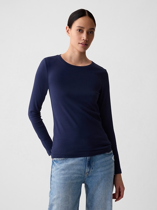 modernes rundhals-t-shirt