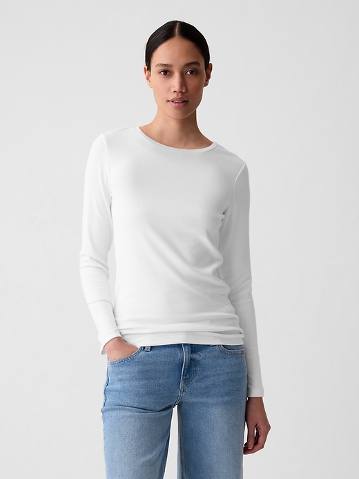 modernes rundhals-t-shirt
