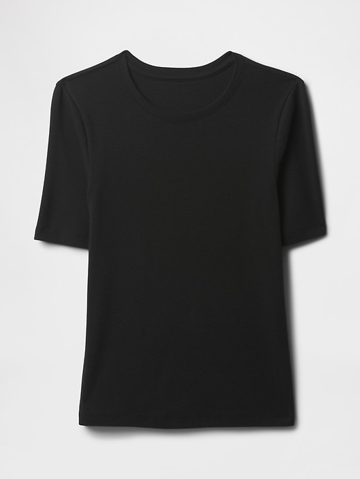 modernes rundhals-t-shirt