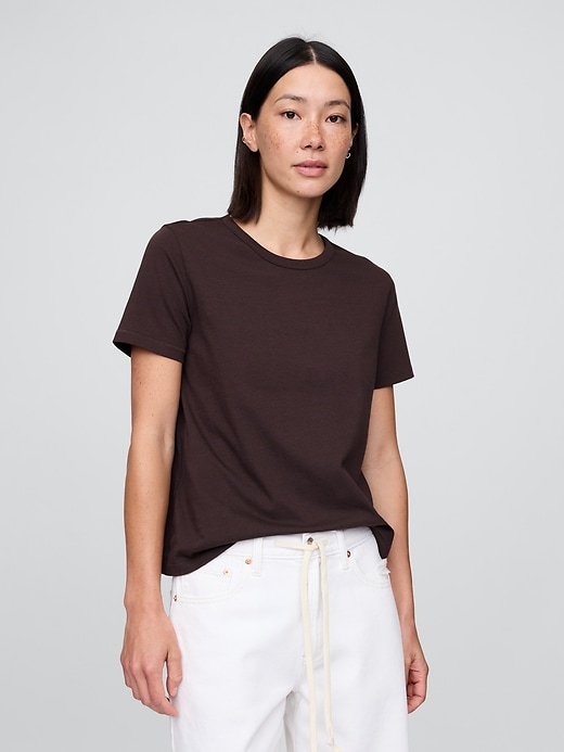 vintagesoft t-shirt aus bio-baumwolle