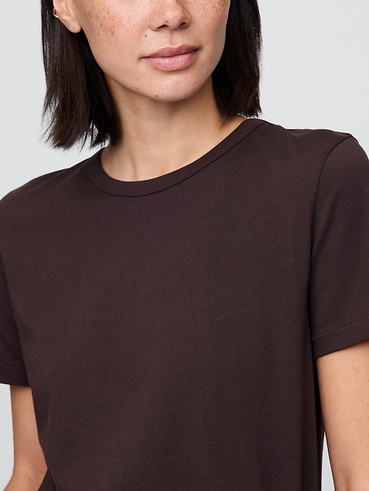 vintagesoft t-shirt aus bio-baumwolle