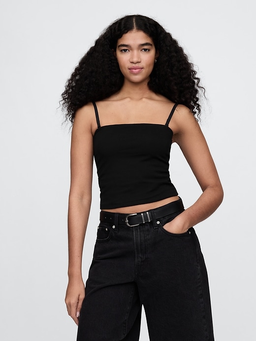 closestrick crop tube top