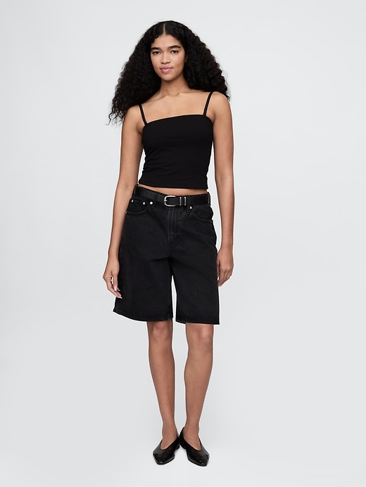 closestrick crop tube top