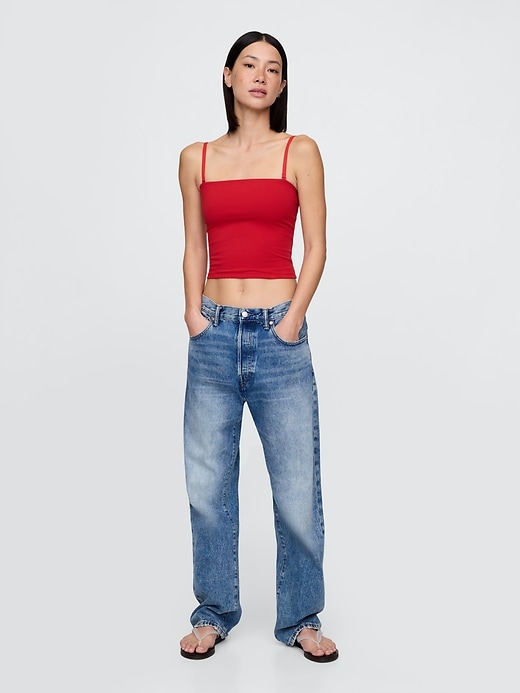 closestrick crop tube top