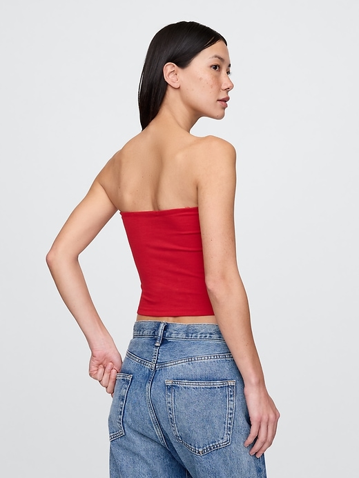 closestrick crop tube top