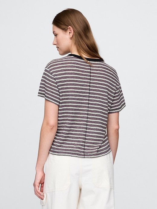 leinenmischgewebe-t-shirt