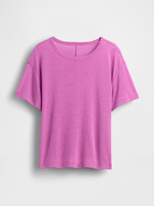 leinenmischgewebe-t-shirt