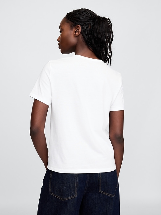 vintagesoft t-shirt aus bio-baumwolle
