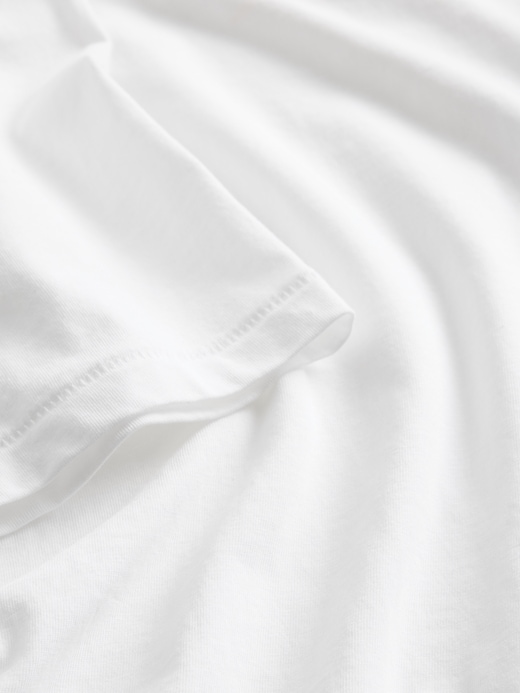 vintagesoft t-shirt aus bio-baumwolle