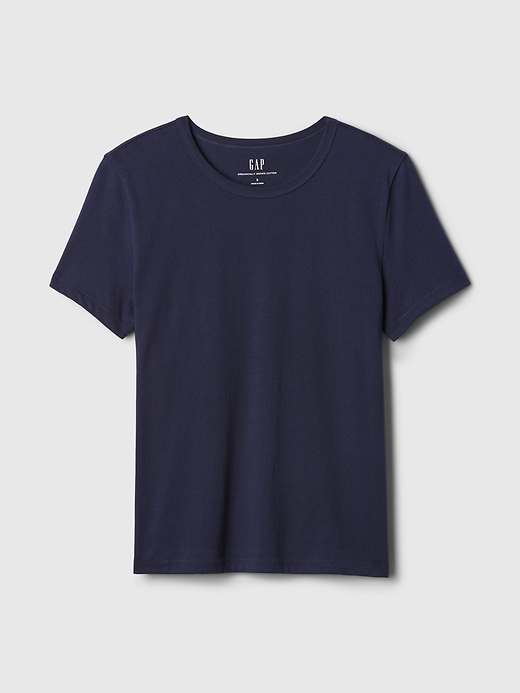 vintagesoft t-shirt aus bio-baumwolle