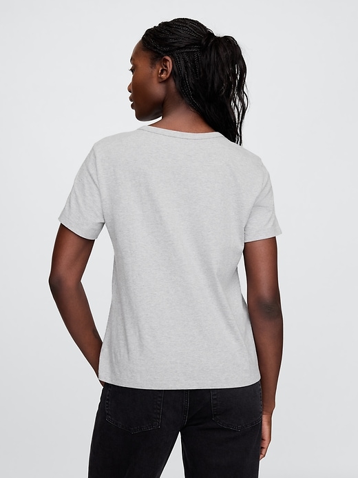 vintagesoft t-shirt aus bio-baumwolle