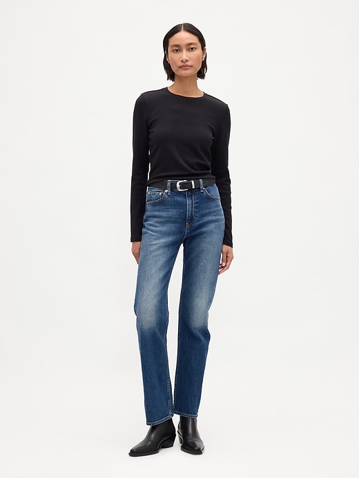 modernes crop-t-shirt
