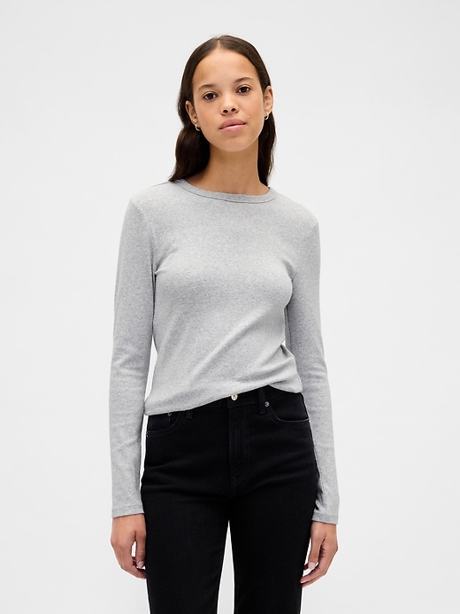 modernes rundhals-t-shirt