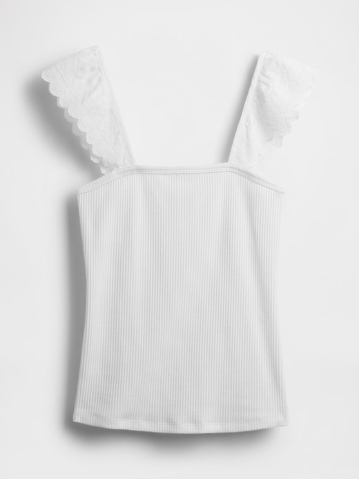 modernes geripptes tanktop