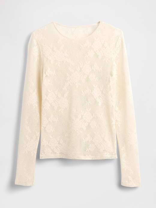 transparentes spitzentop