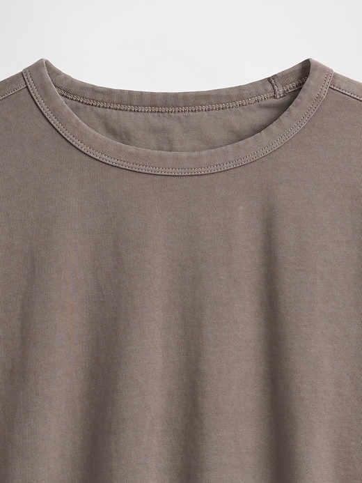 schweres crop-t-shirt