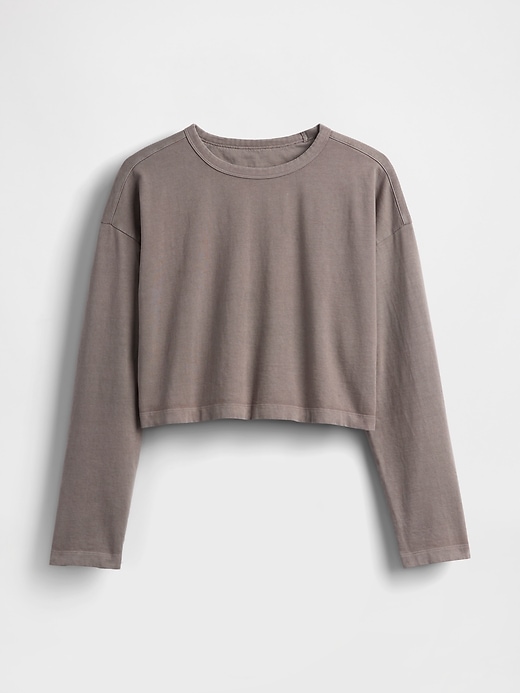 schweres crop-t-shirt