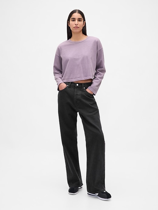schweres crop-t-shirt