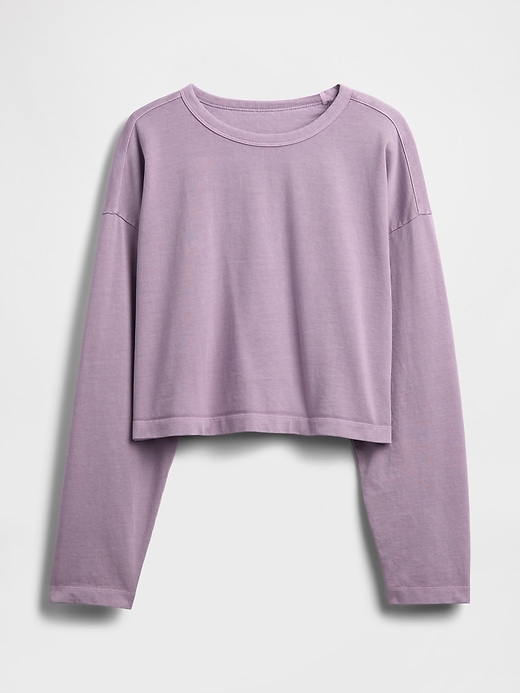 schweres crop-t-shirt