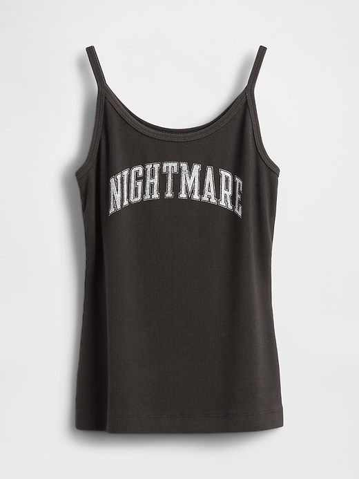 gap × disney tim burtons the nightmare before christmas mini rib tank top