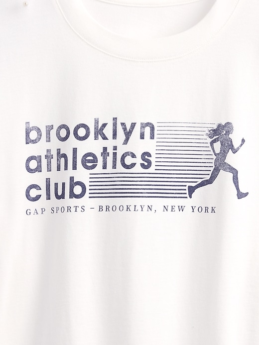 brooklyn athletics club relaxed graphic t-shirt