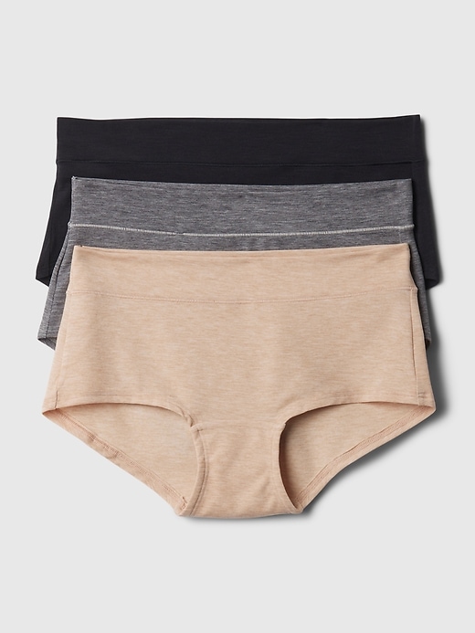 low rise breathe shorty 3er-pack