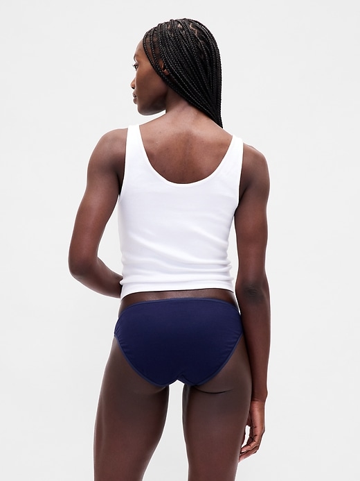 bikini aus bio-stretch-baumwolle