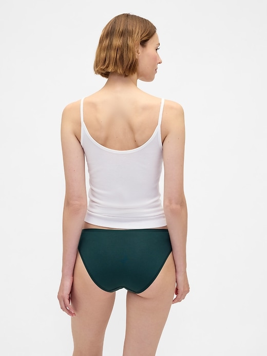 bikini aus bio-stretch-baumwolle