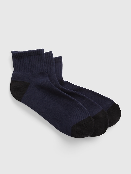 viertel-crew-socken 3er-pack