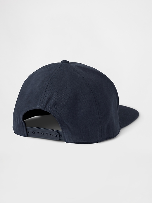 baseballkappe aus bio-baumwolle mit gap-logo