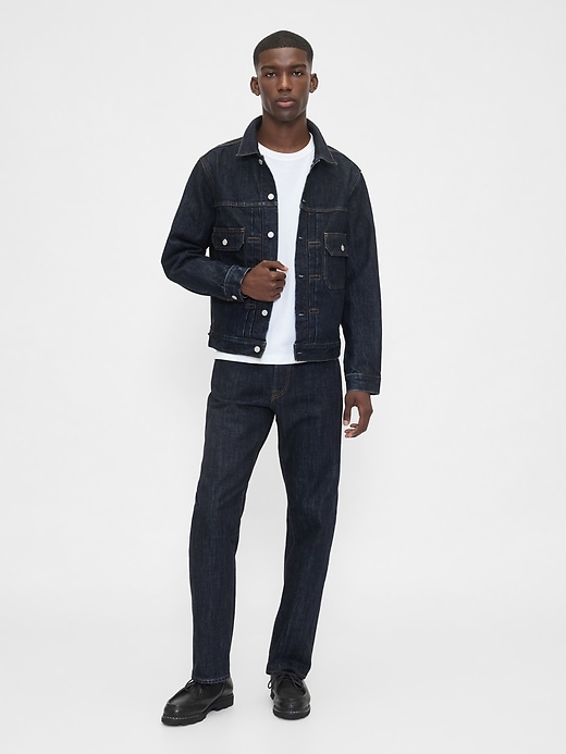 schwere jeansjacke