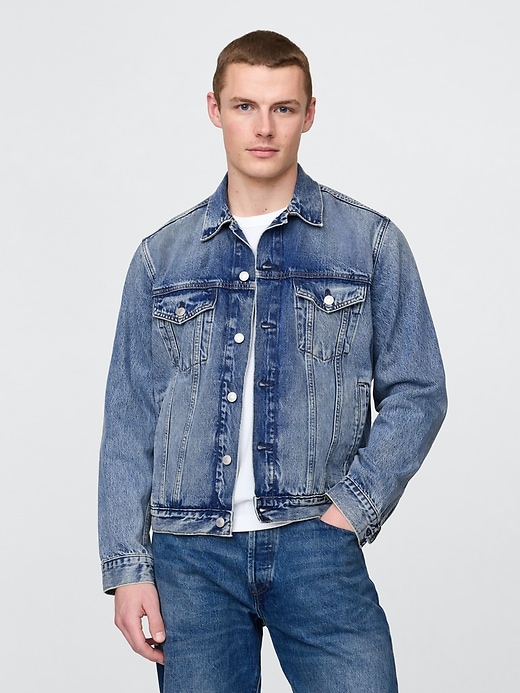 klassische icon jeansjacke