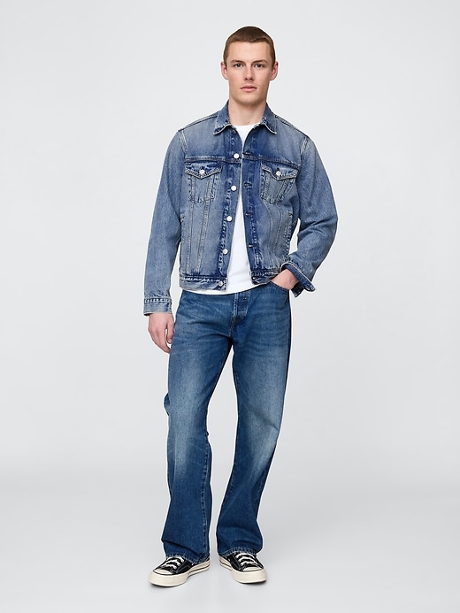 klassische icon jeansjacke
