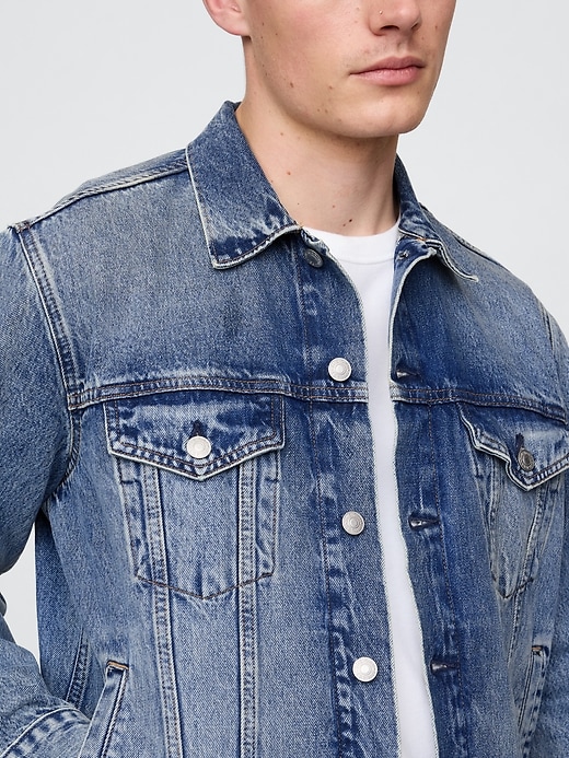klassische icon jeansjacke
