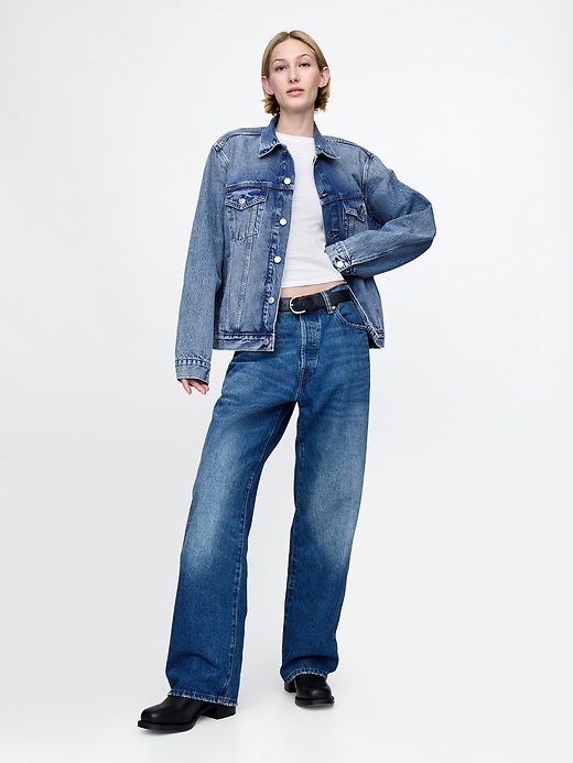 klassische icon jeansjacke