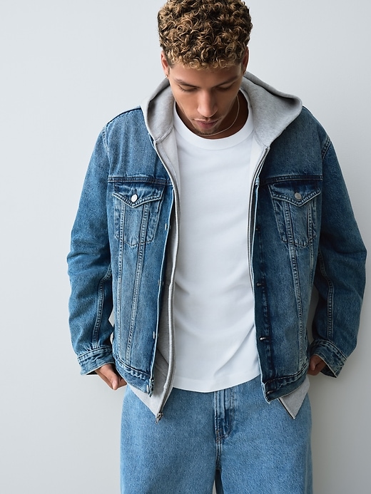 klassische icon jeansjacke