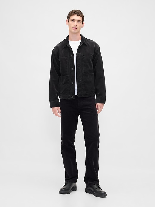lässige cordjacke