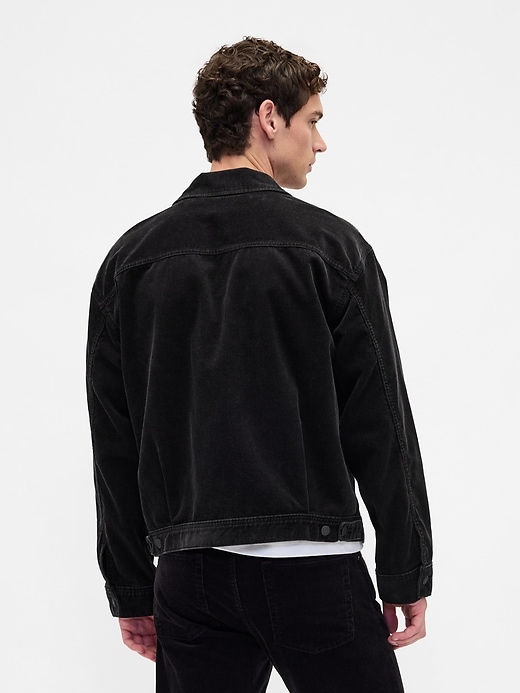 lässige cordjacke