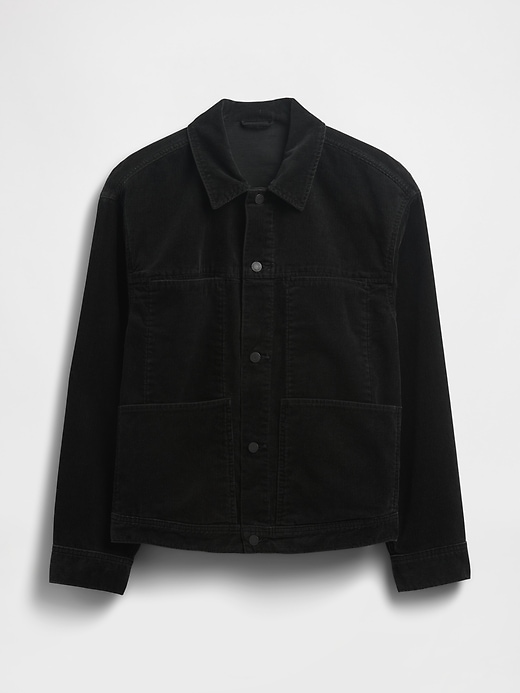 lässige cordjacke