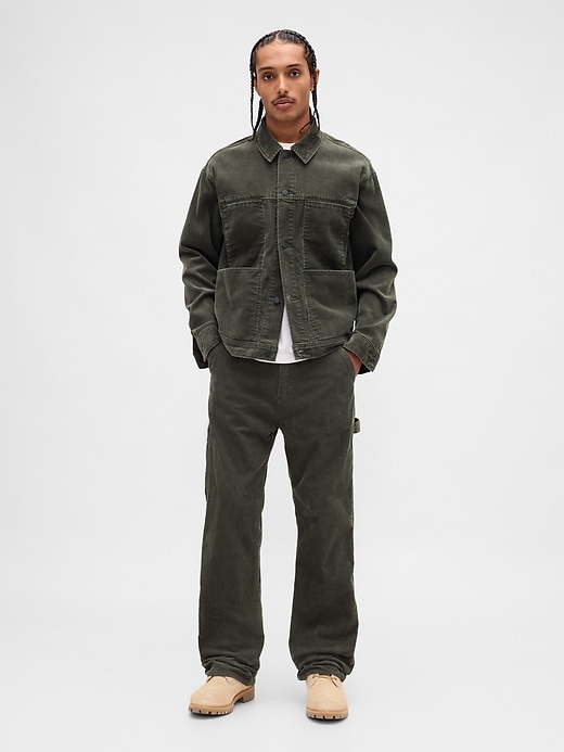 lässige cordjacke