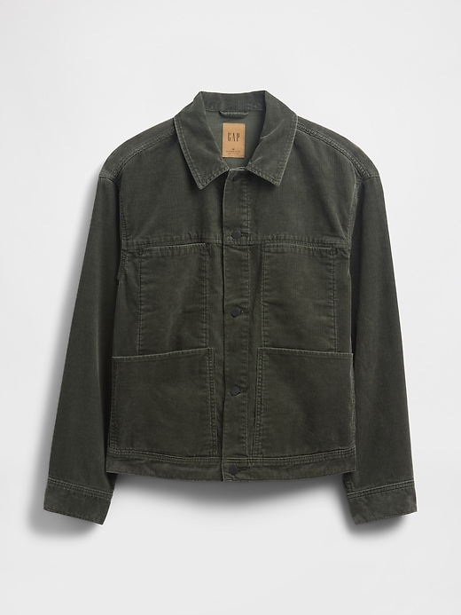 lässige cordjacke