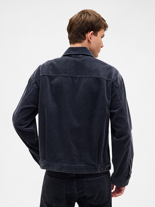 lässige cordjacke
