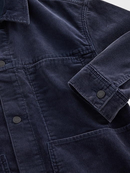 lässige cordjacke