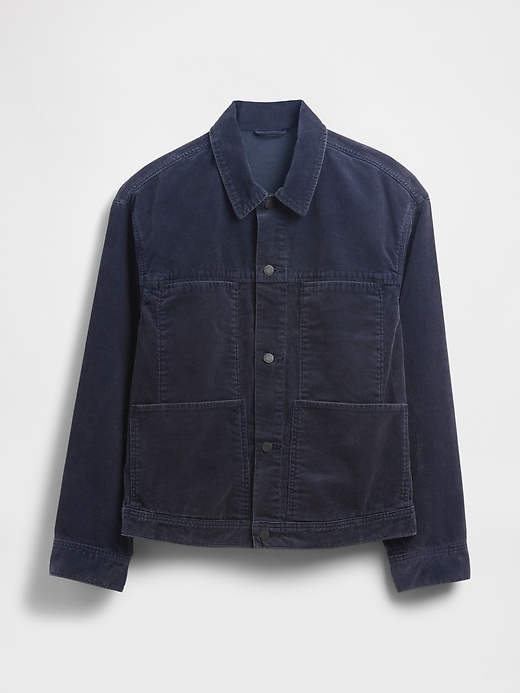 lässige cordjacke