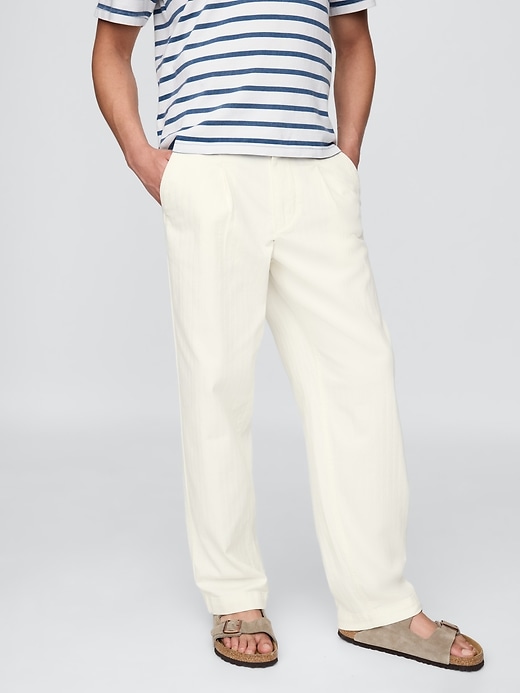 gap × dÔen jeans für erwachsene mit bundfalten