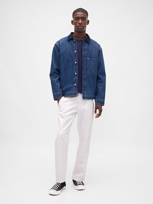relaxed straight trouser jeans