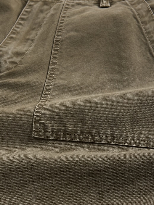 canvas baggy carpenter jeans