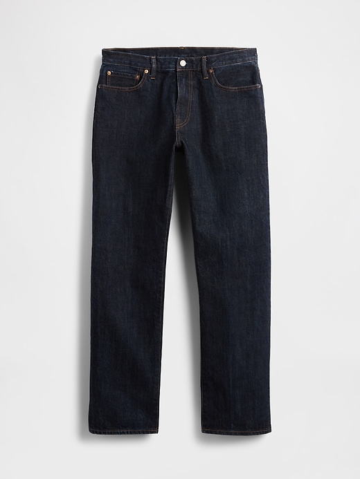 schwere lockere straight-jeans