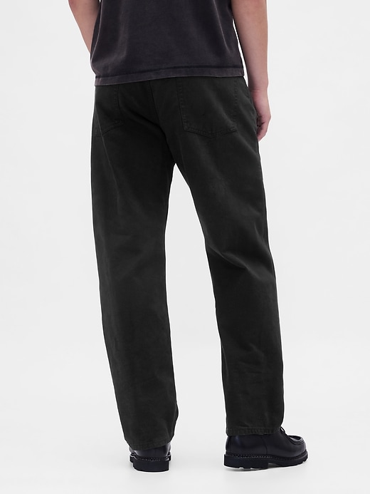 relaxed straight jeans